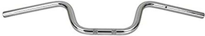nirwana SHORT CHROME UNIVERSAL HANDLE Handle Bar(Silver)