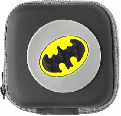 Mopslik Silicone Zipper Headphone Case For Universal(Black)