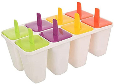 FuerDanni Fuerdanni ice Cubes 0022 Multicolor Plastic Ice Cube Tray(Pack of1)
