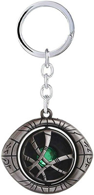 PATHAYAM Marvel Avengers Doctor Strange Eye of Agamotto Keychain and Keyring Key Chain