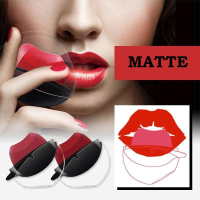 YAWI Easy To Use Matte Red Color Apple Shape Lipstick(Red, 5 g)