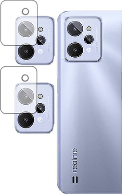 EJZAT Back Camera Lens Glass Protector for Realme C31 CAMERA tempered(Pack of: 2)