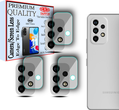 DAFFIN Back Camera Lens Glass Protector for SAMSUNG Galaxy A53 5G(Pack of: 3)