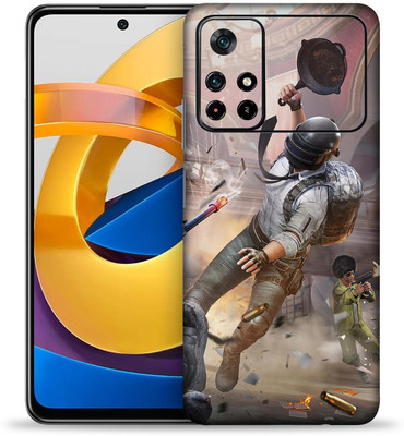 OggyBaba Poco M4 Pro, Pubg Pan Fight Mobile Skin(Multicolor)