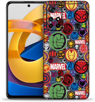 OggyBaba Poco M4 Pro, Marvel Sticker Mobile Skin(Multicolor)