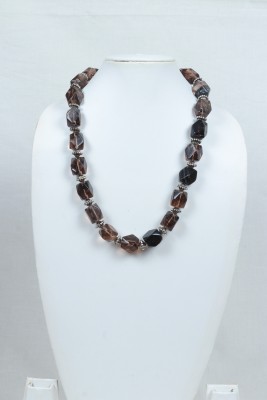 KIRE NE NECKLACE MADE OF LARGE IRREGULAR SHAPED GLASS BEADS Beads Glass Necklace