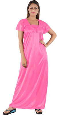 archi creation Women Nighty(Pink)