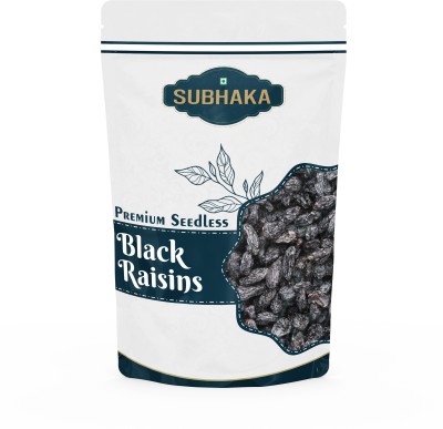 SUBHAKA 10 Grams Premium Quality Seedless Black Raisins(10 g)