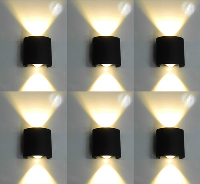 Arus Step Light Wall Lamp With Bulb(Pack of 6)