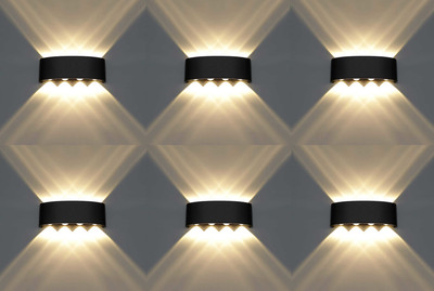 Arus Step Light Wall Lamp With Bulb(Pack of 6)