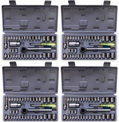 waxtron WAXTRON Aiwa Socket Set (Pack of 1) Power & Hand Tool Kit(40 Tools)