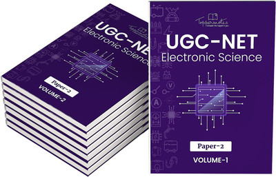 UGC-NET Paper 2 Electronics Study Material In English Exam Books -Set Of 8(Paperback, TOPPERSNOTES)