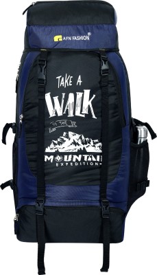 AFN FASHION 60L Adventure Stylish Water Resistance travel backpack for outdoor sport hiking Rucksack Rucksack  - 60 L(Blue)