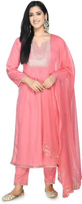 LIBOZA Women Kurta Pant Dupatta Set