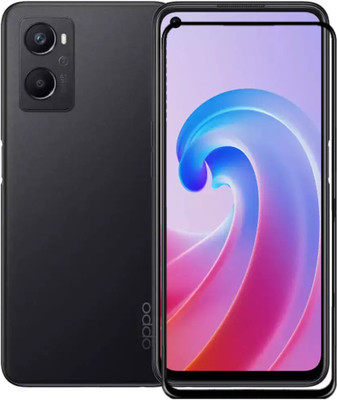 Caseline Edge To Edge Tempered Glass for Oppo A96(Pack of 1)