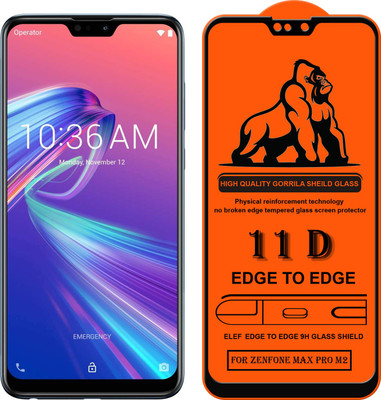 ELEF Edge To Edge Tempered Glass for Zenfone Max Pro M2(Pack Of 1)(Pack of 1)