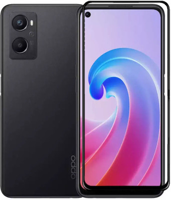 Caseline Edge To Edge Tempered Glass for Oppo A96(Pack of 1)