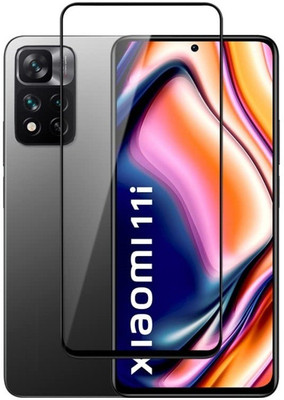 DropFit Edge To Edge Tempered Glass for Xiaomi Mi 11i 5G(Pack of 1)