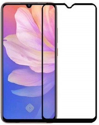 DropFit Edge To Edge Tempered Glass for Vivo S1 Pro(Pack of 1)