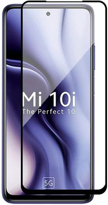 DropFit Edge To Edge Tempered Glass for Xiaomi Mi 10i 5G(Pack of 1)