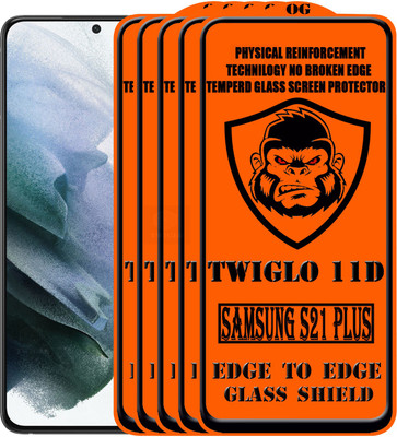 TWIGLO Edge To Edge Tempered Glass for SAMSUNG S21 PLUS(Pack of 5)