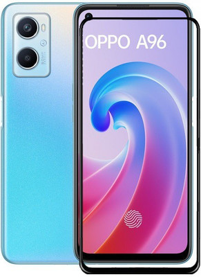 AB PRIME Edge To Edge Tempered Glass for OPPO A96 5G ,OPPO A96 5G ,oppo a96 5g(Pack of 1)