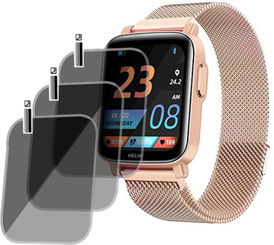 XAZE Screen Guard for Helix Timex Metalfit 2.0 SmartWatch(Pack of 3)
