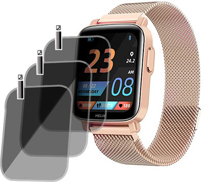 XAZE Screen Guard for Helix Timex Metalfit 2.0 SmartWatch(Pack of 3)
