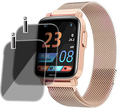 XAZE Screen Guard for Helix Timex Metalfit 2.0 SmartWatch(Pack of 2)
