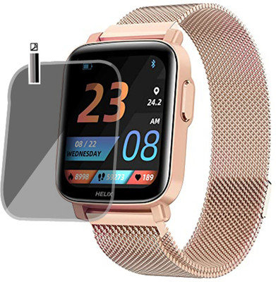 XAZE Screen Guard for Helix Timex Metalfit 2.0 SmartWatch(Pack of 1)