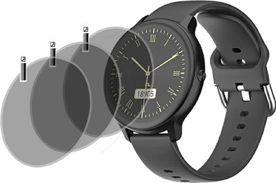 XAZE Screen Guard for Ambrane FitShot Sphere SmartWatch(Pack of 3)