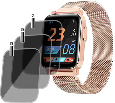 XAZE Screen Guard for Helix Timex Metalfit 2.0 SmartWatch(Pack of 3)