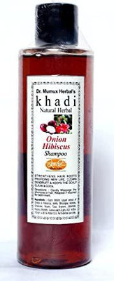 khadi natural herbal Onion Hibiscus Shampoo(200 ml)