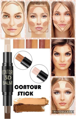 KA-KAIASHA 3D CONTOUR CONCEALER HIGHLIGHTER STICK WITH GLAMOROUS GLOW SKIN  Concealer(SKIN, 20 g)