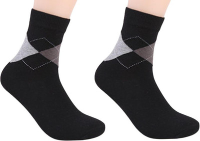 AlexVyan Men Solid Ankle Length