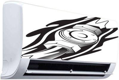 qth 88.5 cm LINE ART Self Adhesive Sticker(Pack of 1)