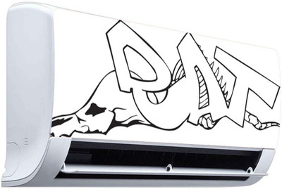 qth 88.5 cm LINE ART Self Adhesive Sticker(Pack of 1)