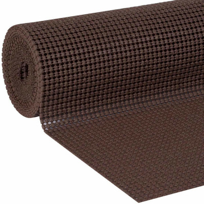 GRACIOUS MART Rectangular Pack of 1 Table Placemat(Brown, PVC)
