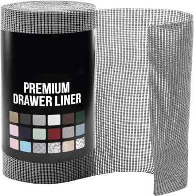 GRACIOUS MART Rectangular Pack of 1 Table Placemat(Grey, PVC)