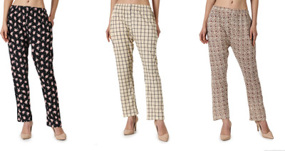 SURTI ENTERPRISES Printed Women Multicolor Track Pants