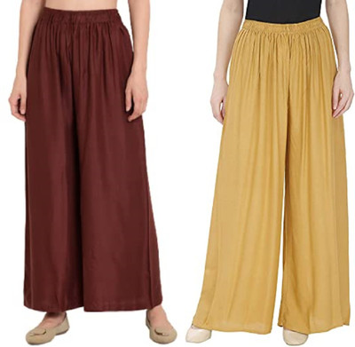 FC First Choice Regular Fit Women Brown Trousers