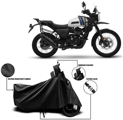 PRPaccessories Waterproof Two Wheeler Cover for Universal For Bike(Black)