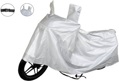 AutoGalaxy Waterproof Two Wheeler Cover for Hero(Super Splendor, Silver)