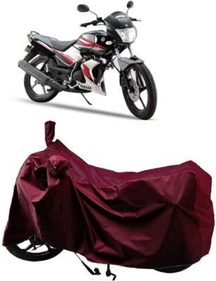 ANTOFY Two Wheeler Cover for Yamaha(SS 125, Maroon)
