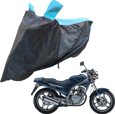 RiderShine Two Wheeler Cover for Kinetic(GF 125, Blue, Black)