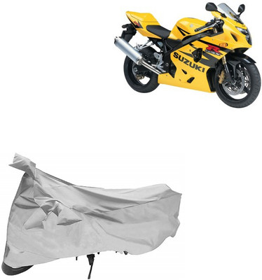 SEMAPHORE Two Wheeler Cover for Suzuki(GSX R1000, Silver)