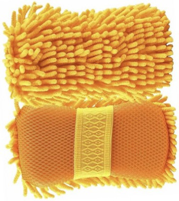 TEDRED Microfiber Vehicle Washing  Sponge(Pack Of 1)