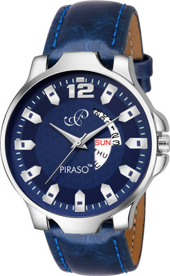PIRASO Day and Date Analog Watch  - For Men