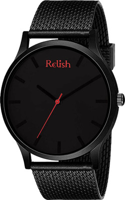RELish RE-BB8241 Stylish Latest Designer Black Wrist Watch Analog Watch  - For Men