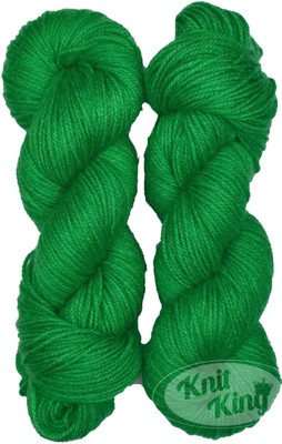 KNIT KING H VARDHMAN Knitting Yarn Wool Li Parrot 200 gm By H VARDHMA OB